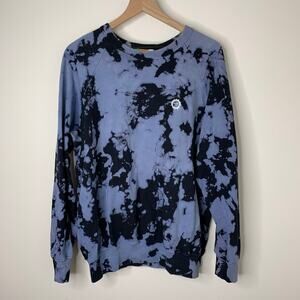 Big Bud Press Magic Waters Tie Dye Crew Sweatshirt Large